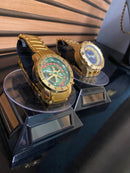 🔥 KIT DESTAQUE 💎 1 INVICTA HIBRID Folheado + 1x BVLGARI+ FRETE GRÁTIS ✨