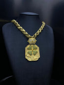 [MOEDA ANTIGA] FRISO S 8 MM + PIGENTE TREVO 🍀